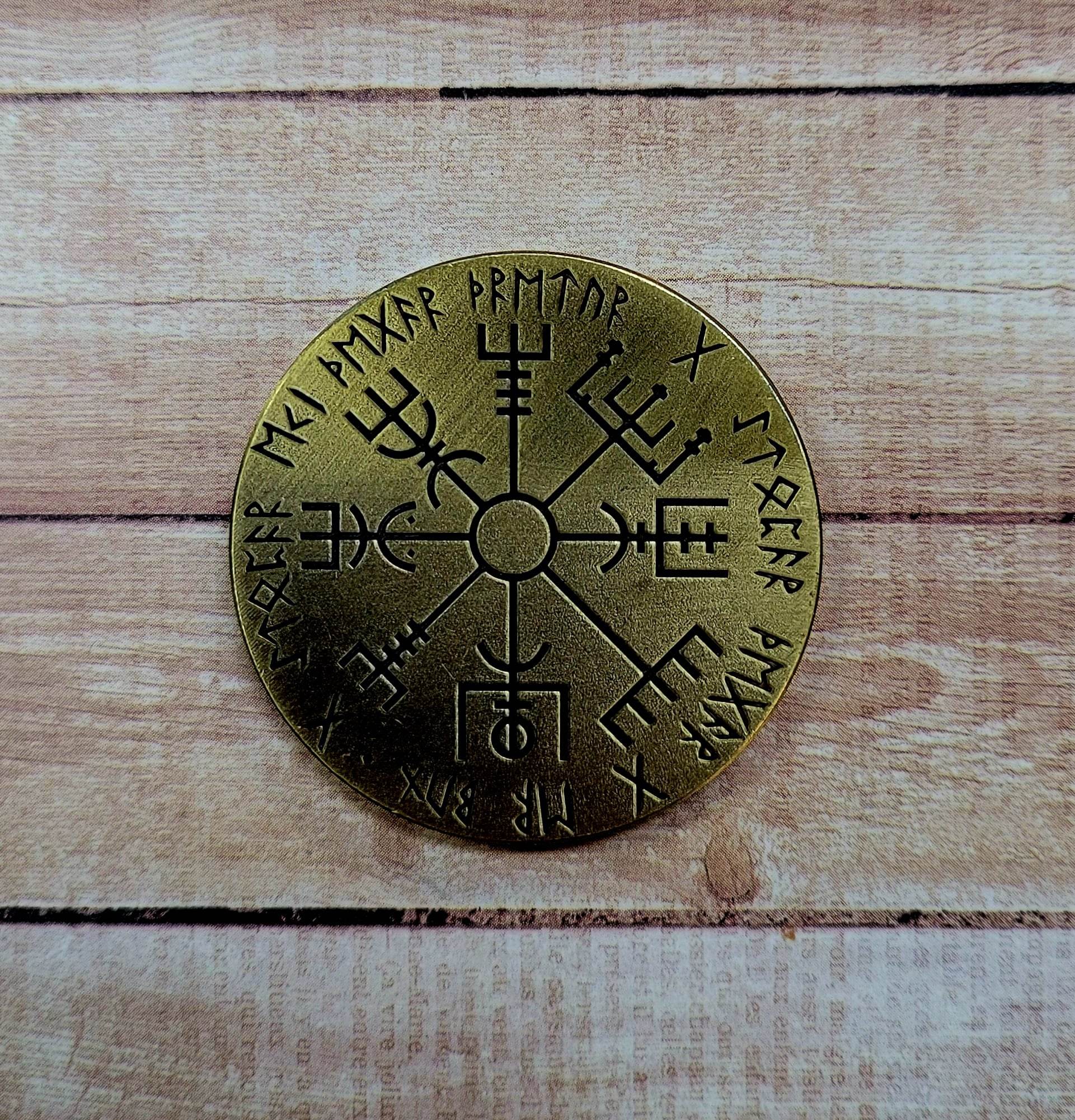 Viking Vegvisir Coin
